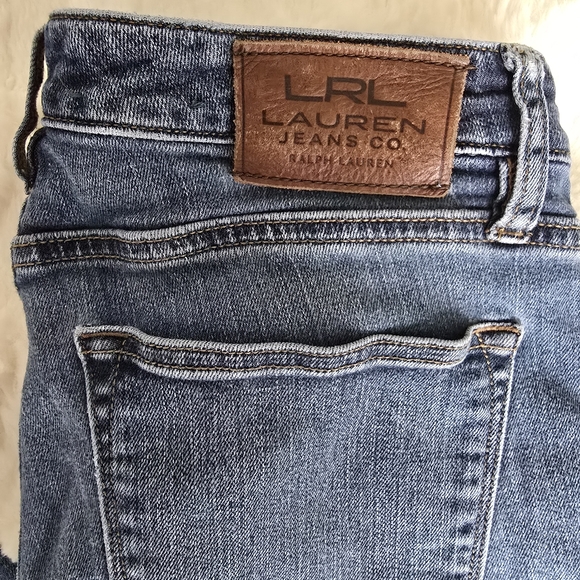 LRL Lauren Jeans Co. Ralph Lauren Straight Leg Denim Jeans - Picture 5 of 8